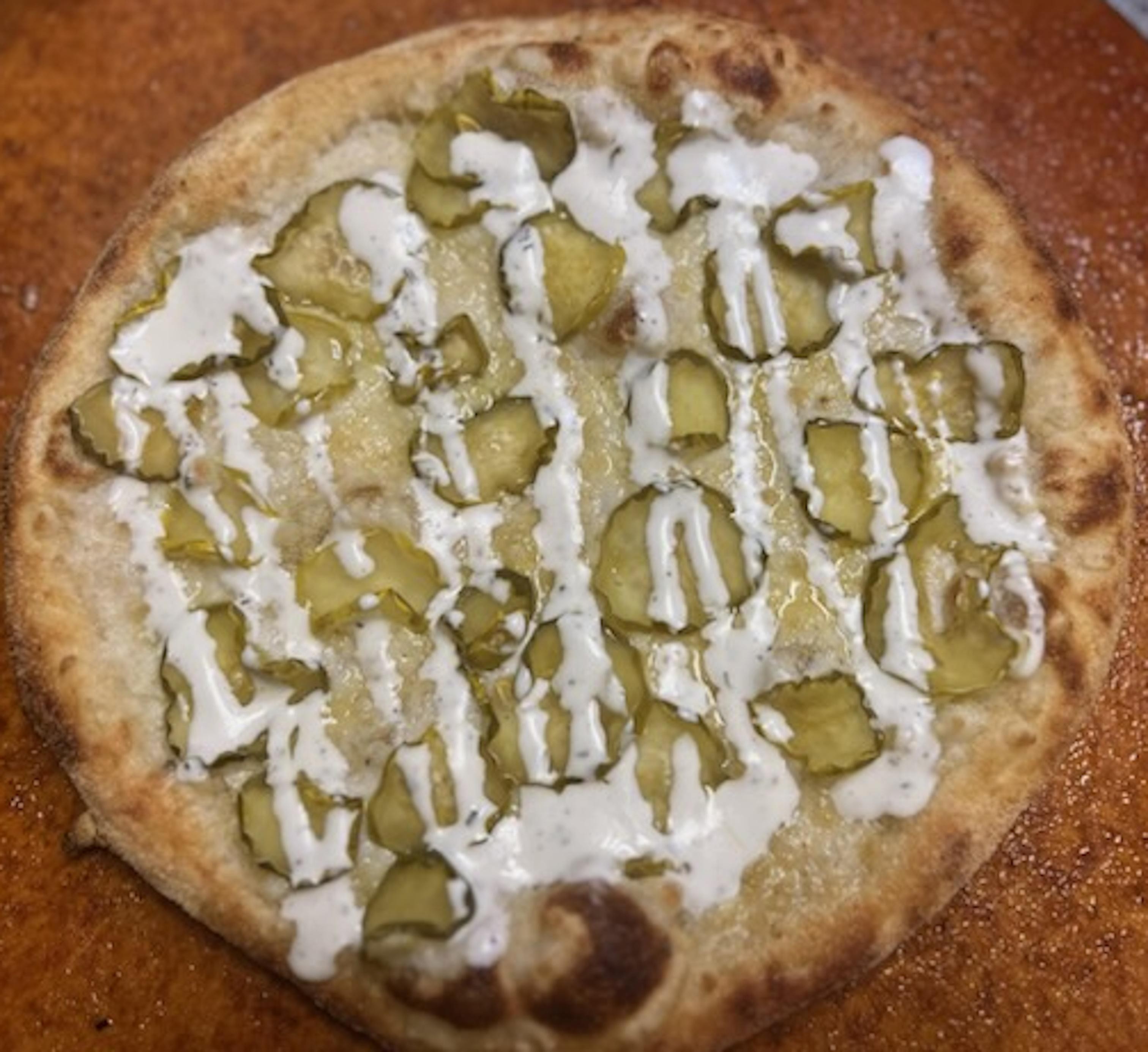 10" Vegan Dill Pickle Pizza
