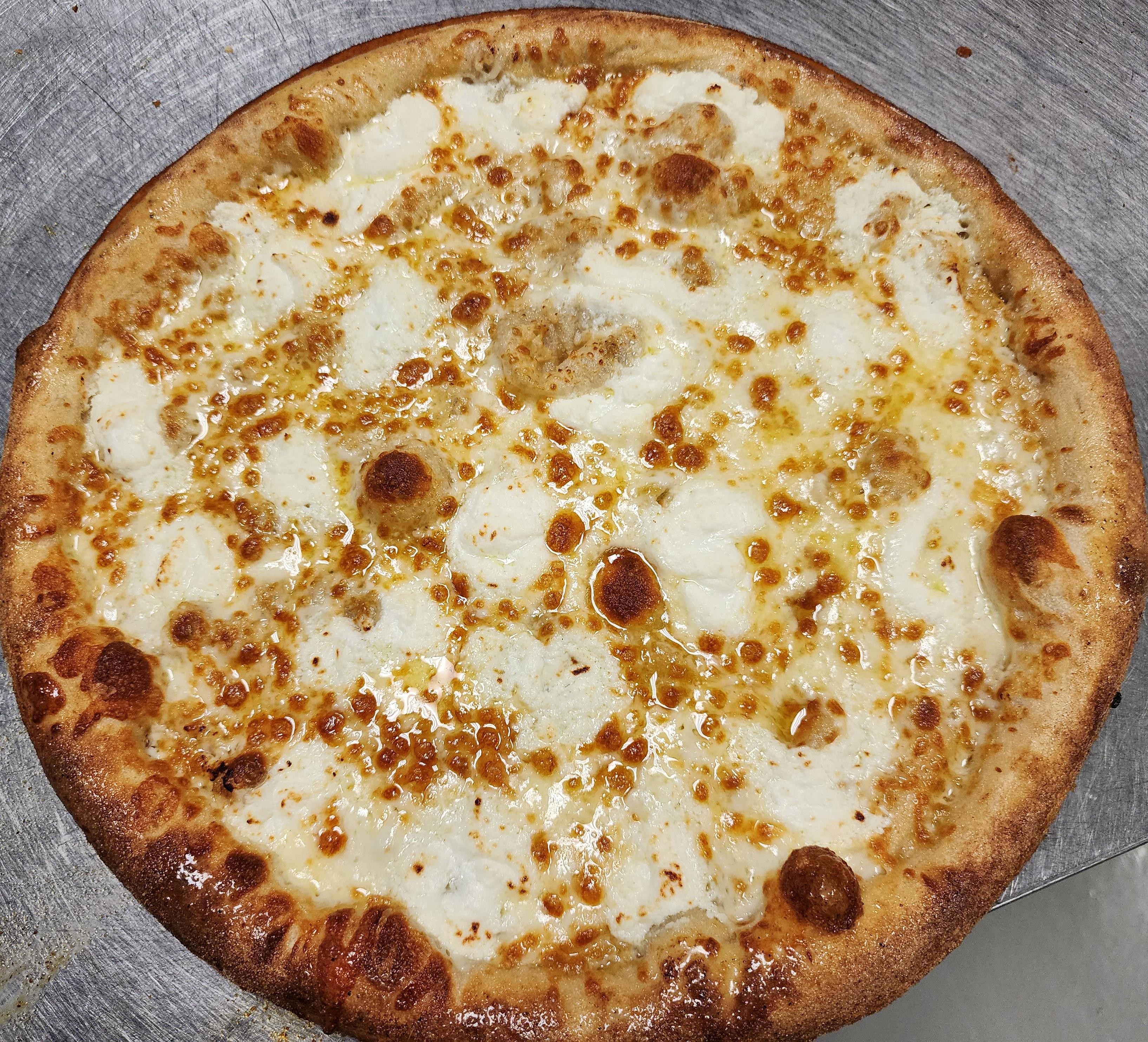 14" New York White Pizza (Deep Copy)