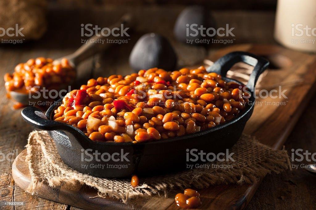 BBQ Baked Beans with Brisket