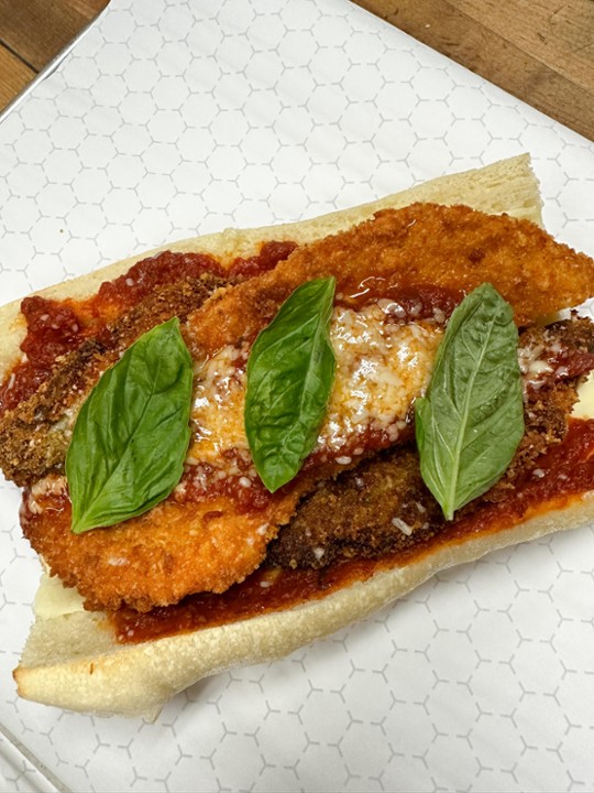 Eggplant or chicken Parm