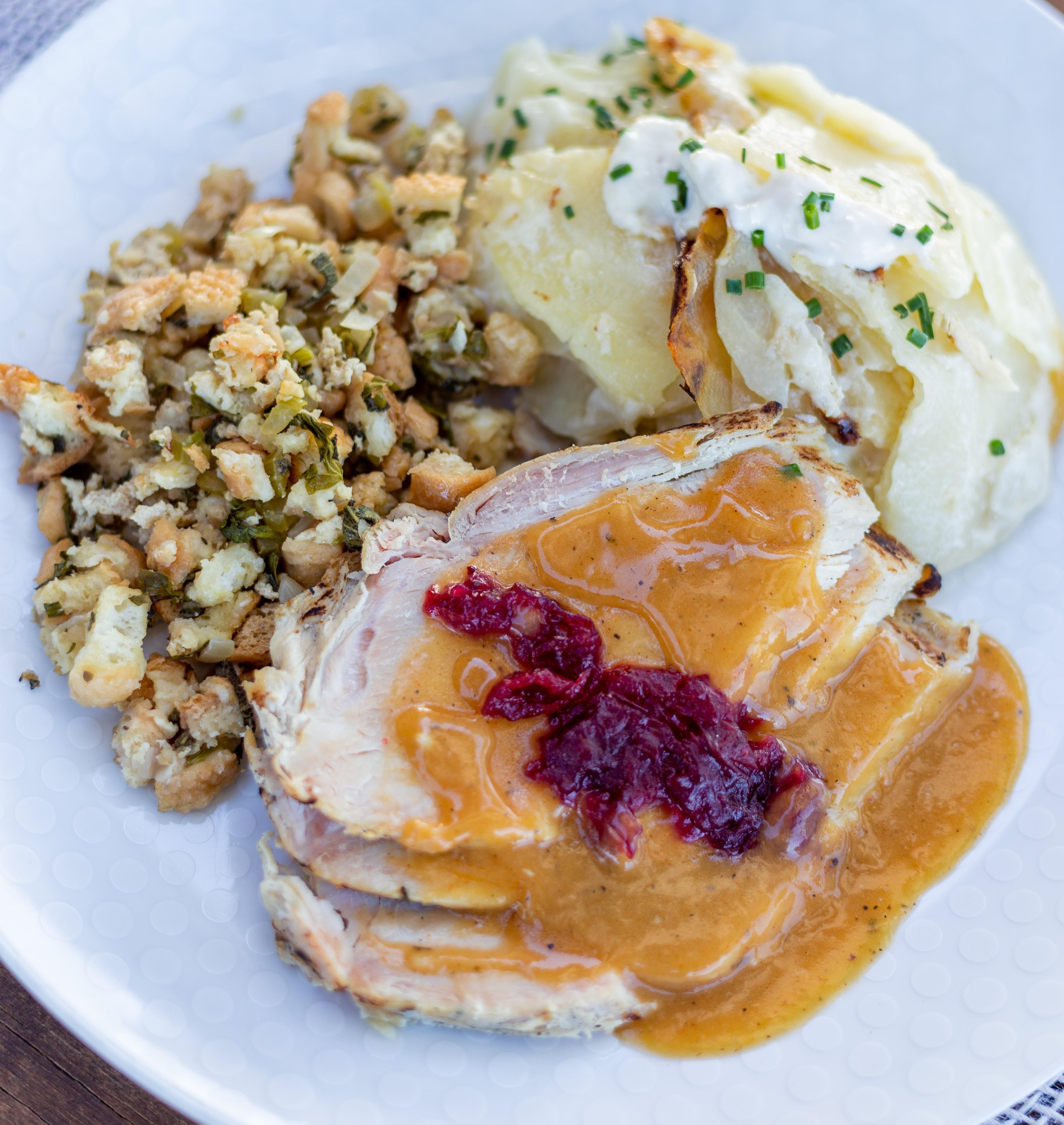 Turkey Dinner Plate