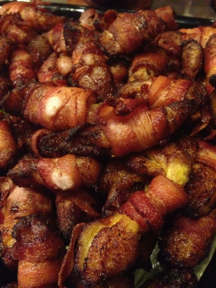Bacon Wrapped Sweet Plantains