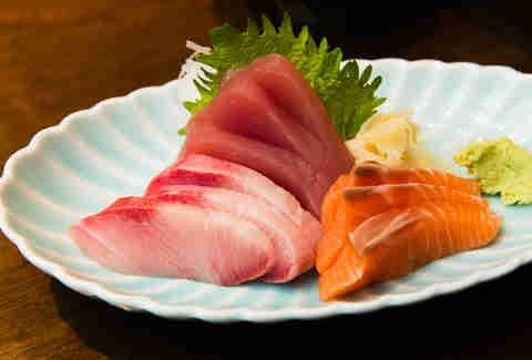Tri-Color Sashimi Lunch Special