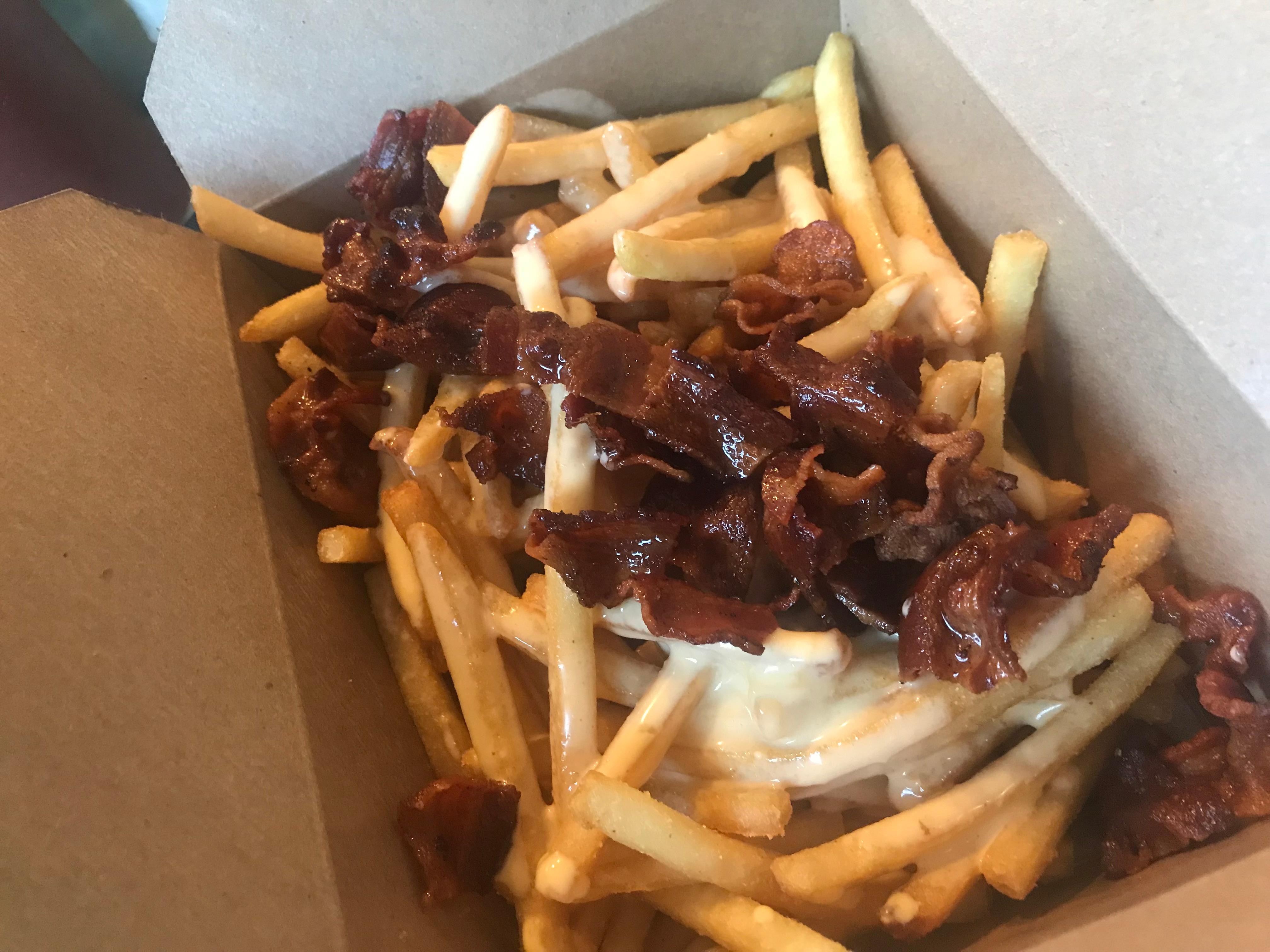 Bacon Cheese fries