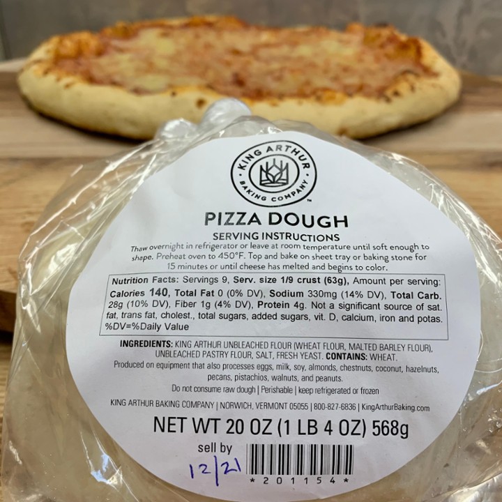 Frozen Pizza Dough