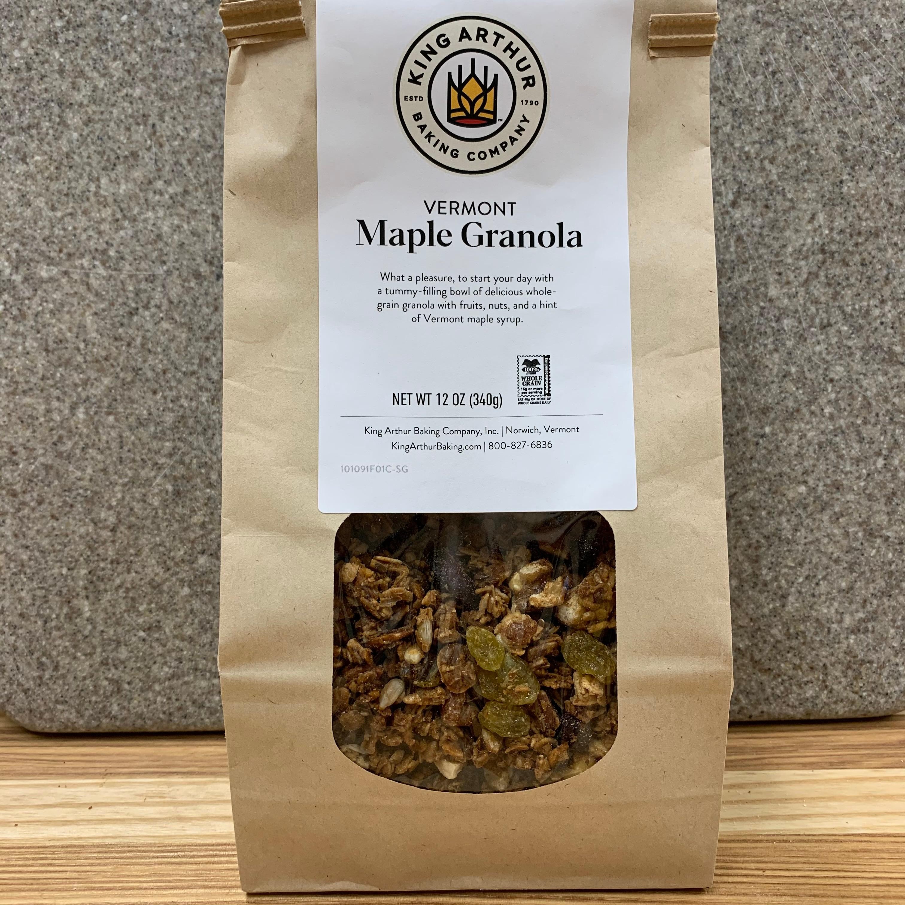 Packaged Maple Granola