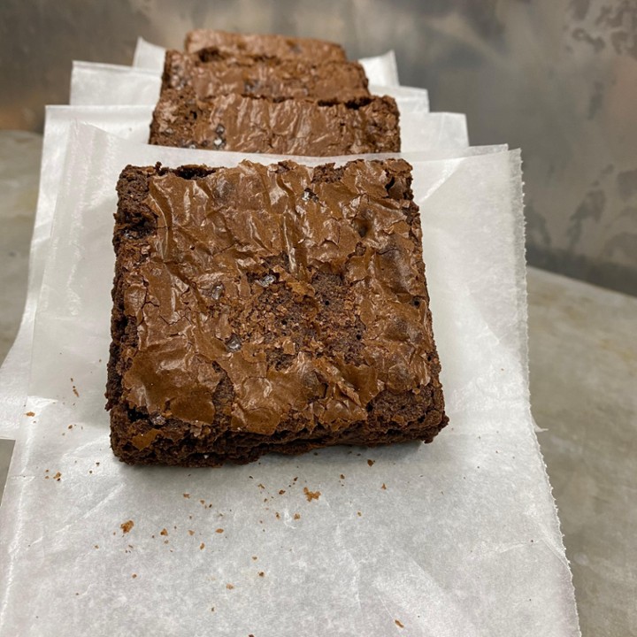 Rye Sea Salt Brownie