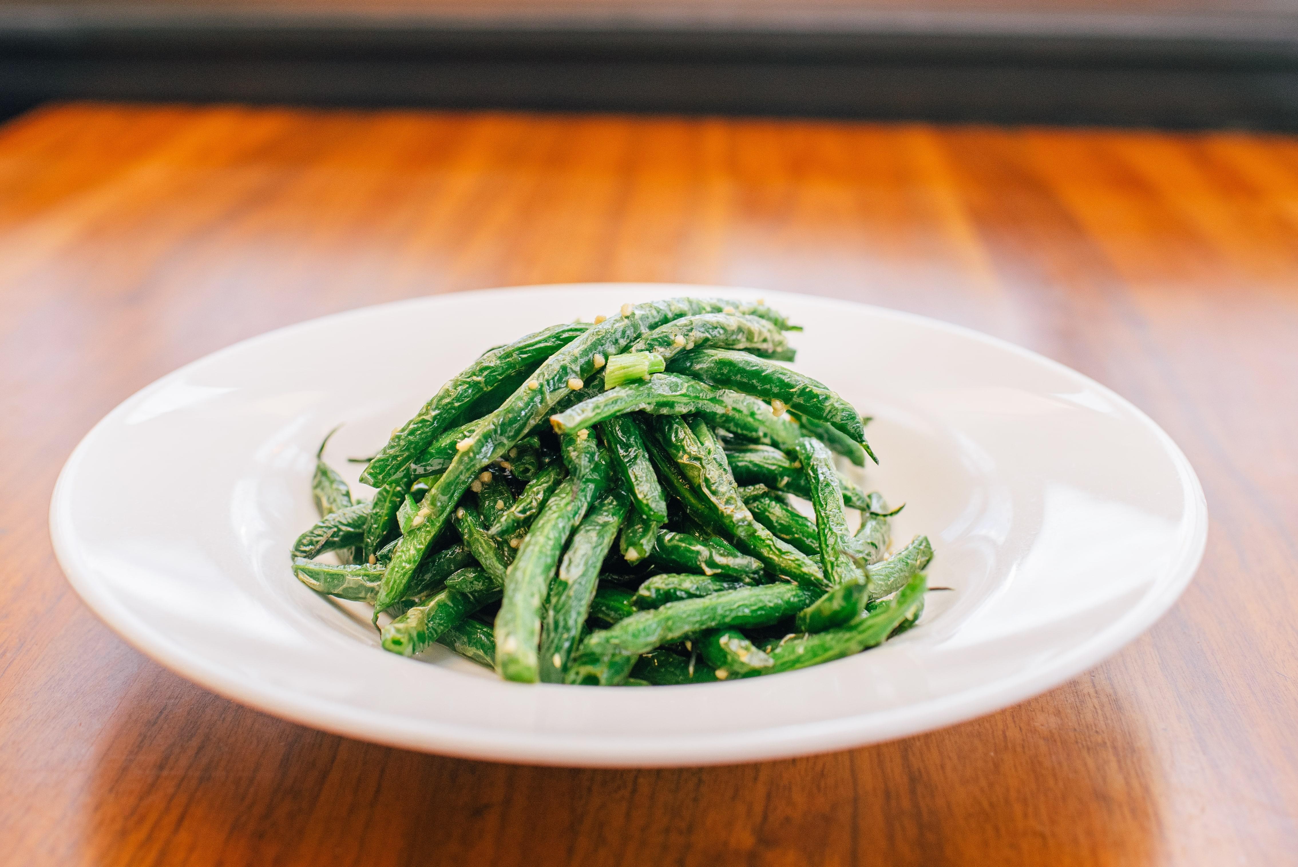 mandarin string beans