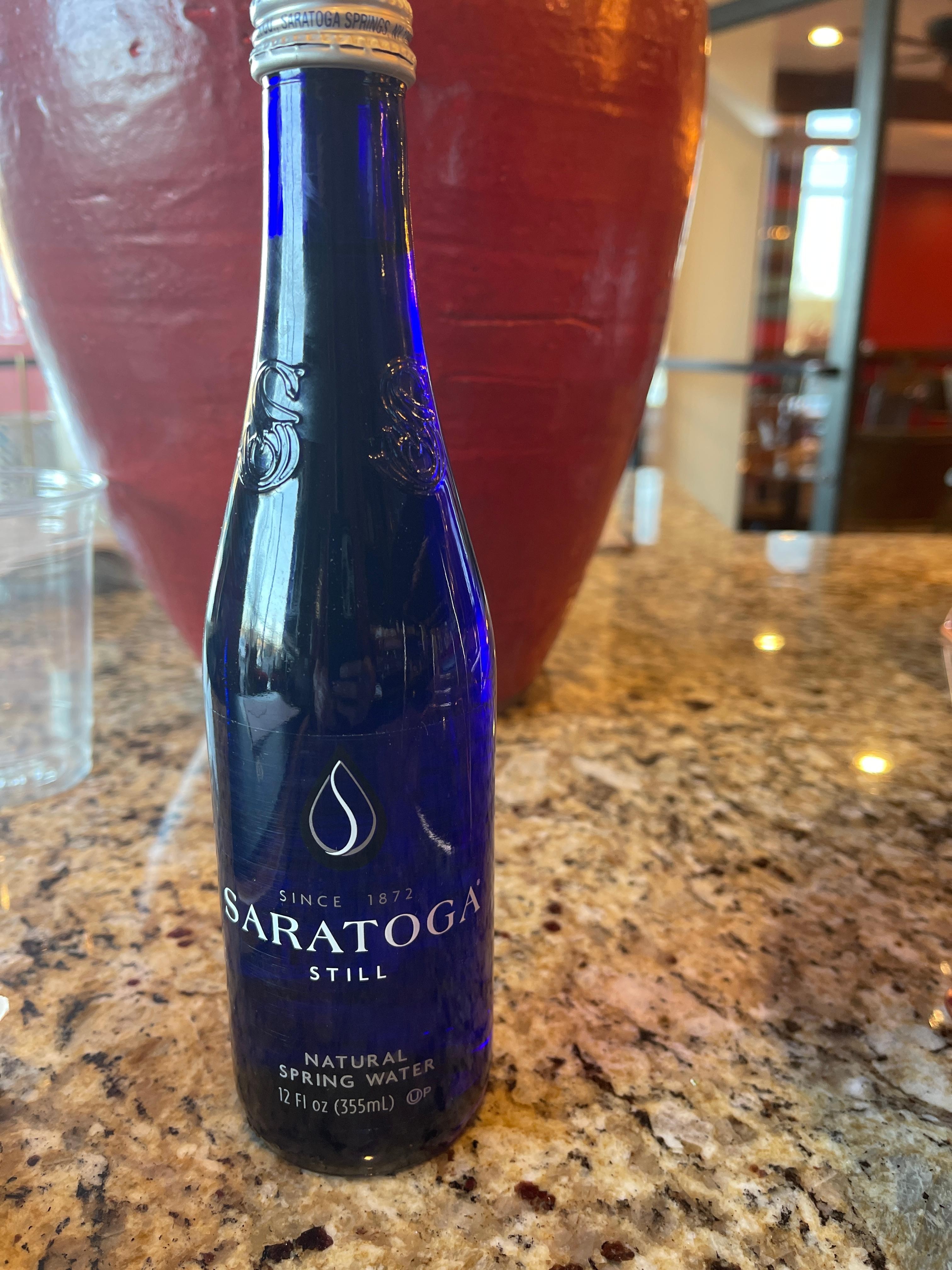 Organic Individual Saratoga Water