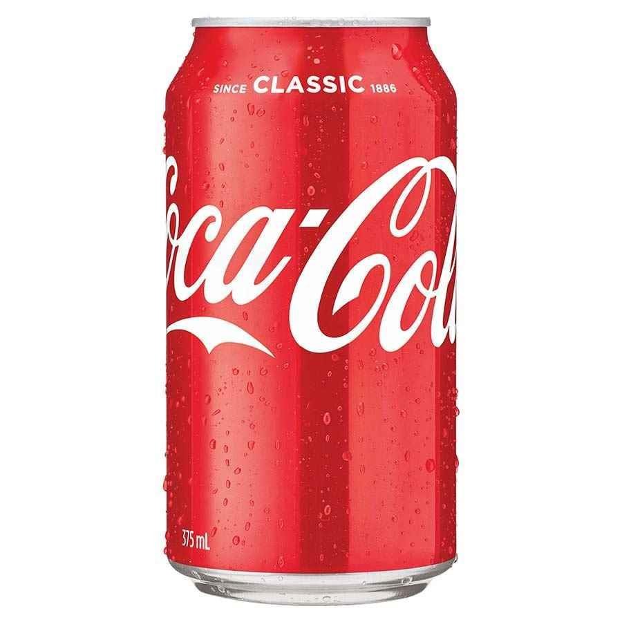 Canned Coca Cola