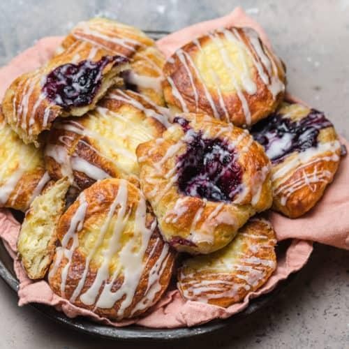 Blueberry & Cream Danish