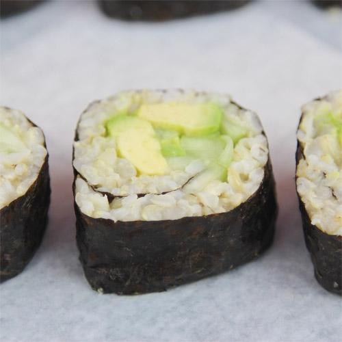 Cucumber Avocado Roll (Vegan)