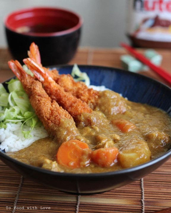 Shrimp Tempura Curry