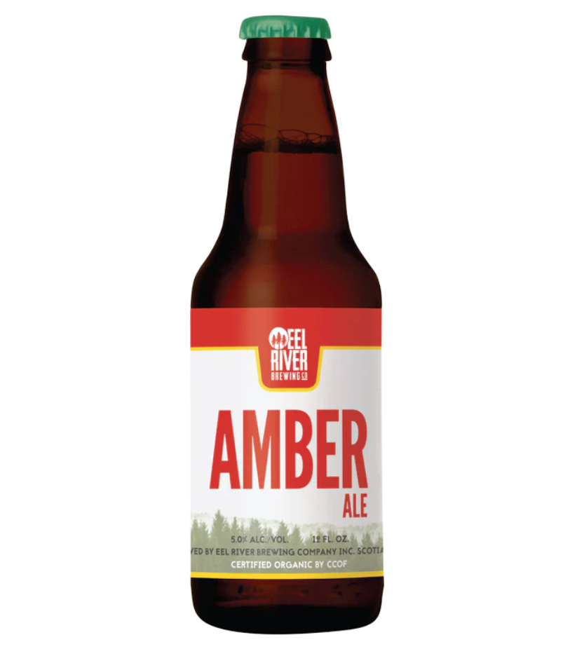 Organic Amber Ale, 12 oz Bottle, Beer (5% ABV)