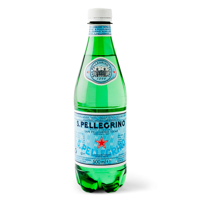 Water, 1/2 L Pellegrino, Sparkling
