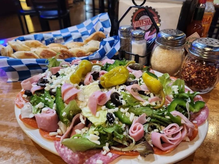 Antipasto Salad & Garlic Breadsticks