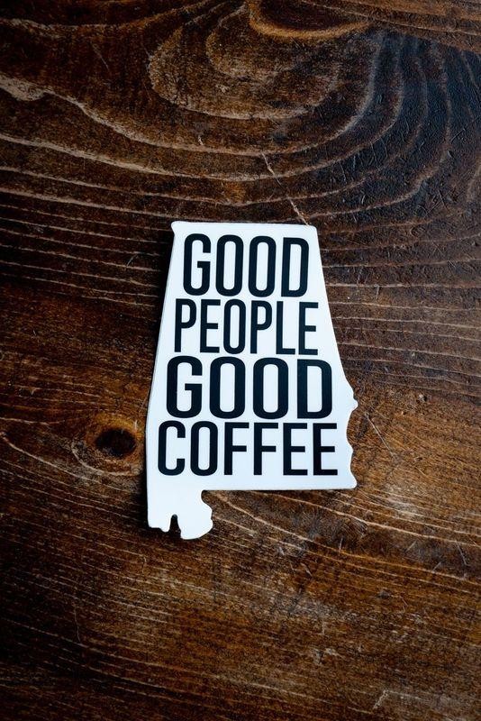 Sticker - AL Good People Good Coffee