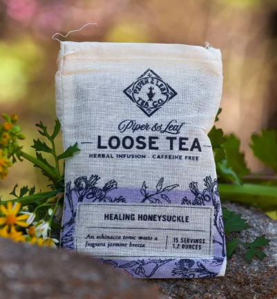 Healing Honeysuckle Loose Leaf Tea Bag