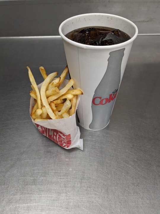 Fries And Fountain Drink