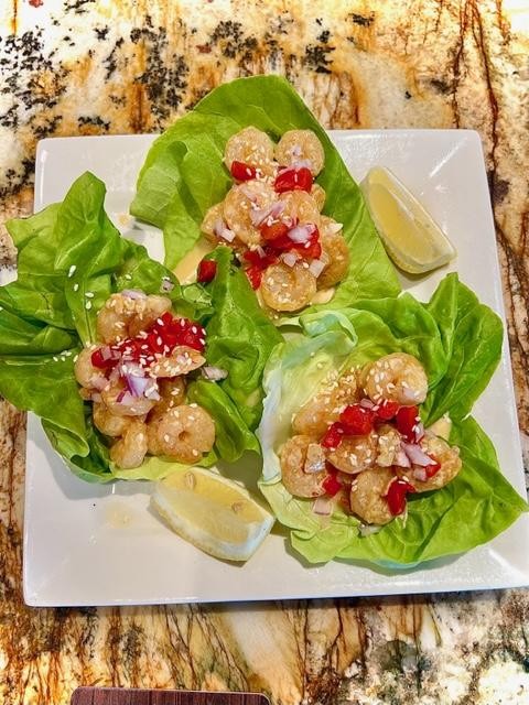 Shrimp Bibb Wrap