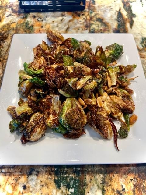 Charred Brussel Sprouts