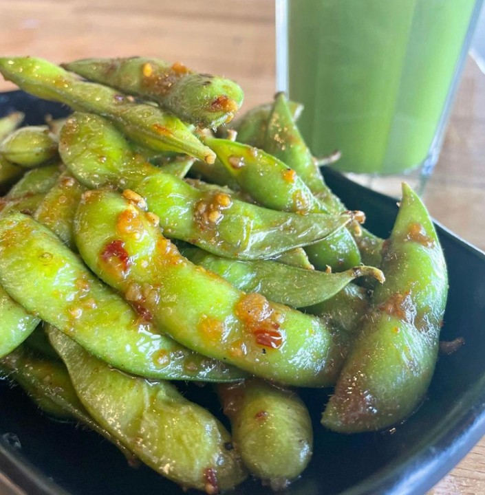 Garlic Edamame