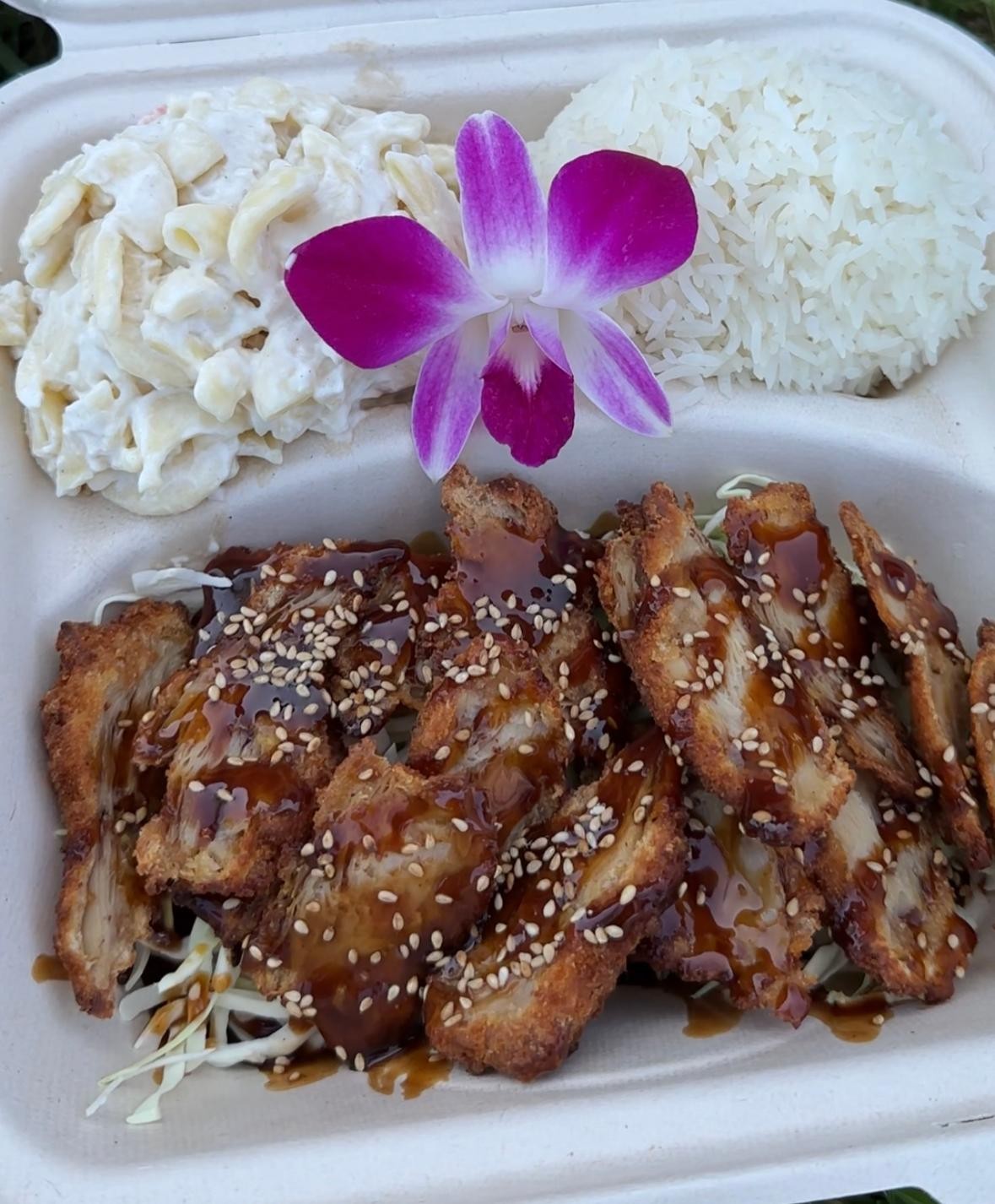 Hawaiian Plate Chicken Katsu