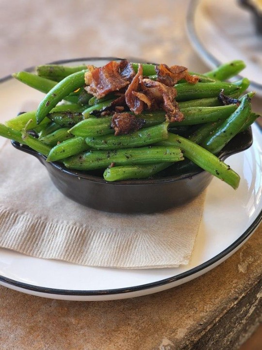 Bacon Bourbon Green Beans