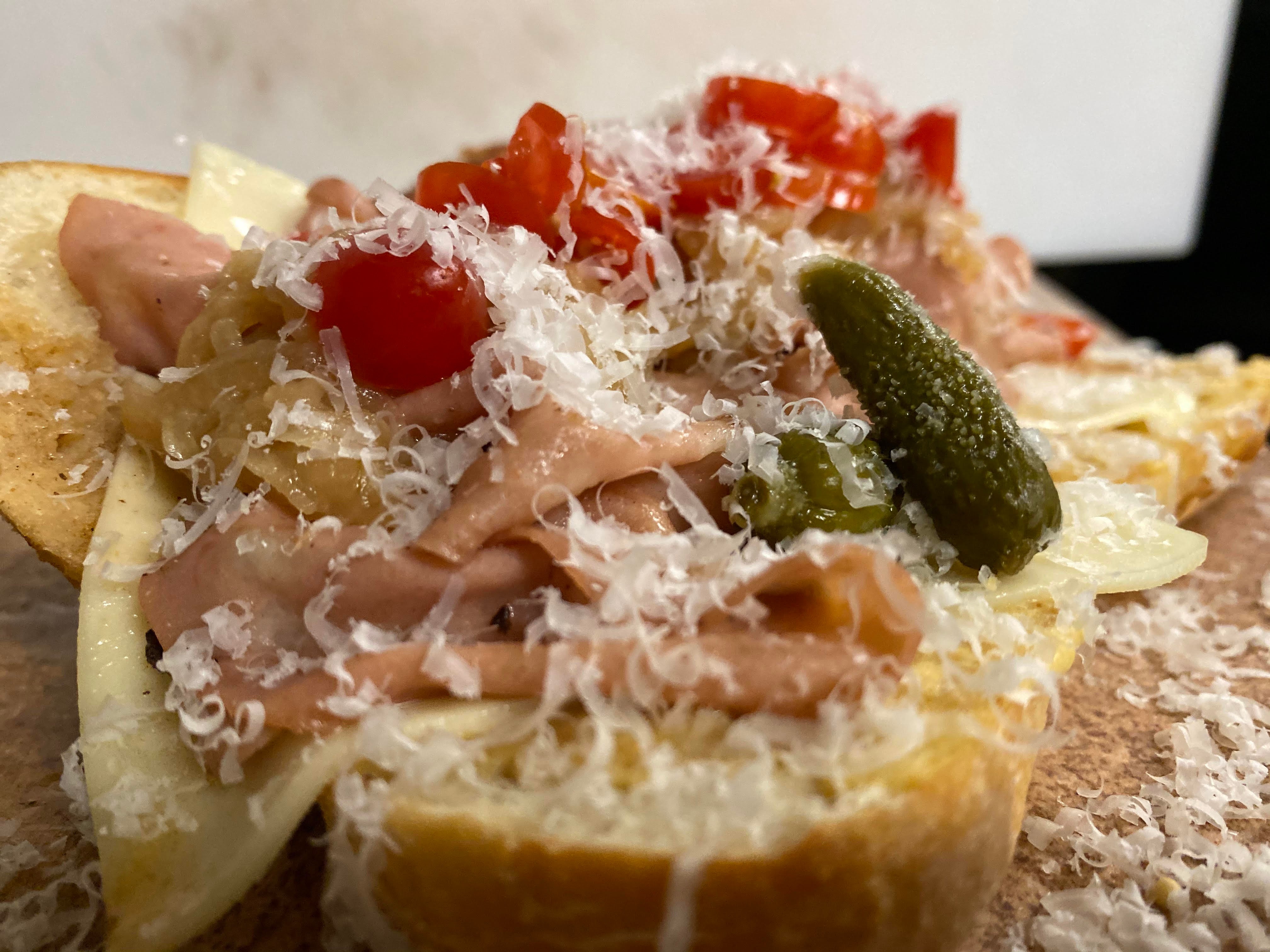 The Italian Melty Sandwich (Au Jus)