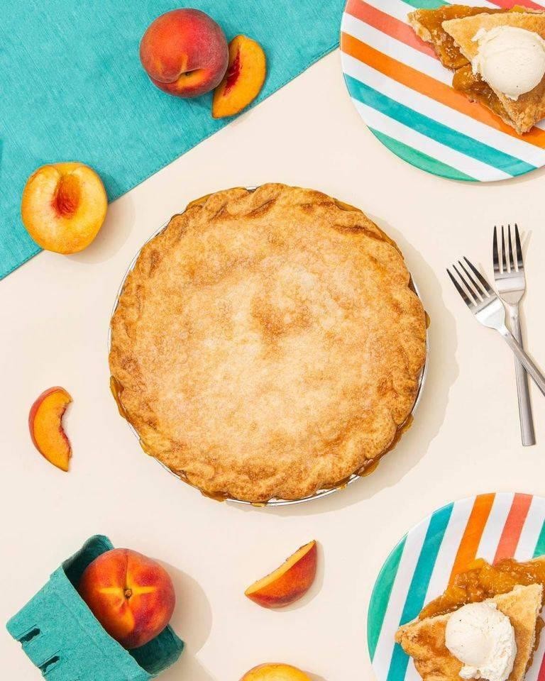 Peach Pie Double Crust
