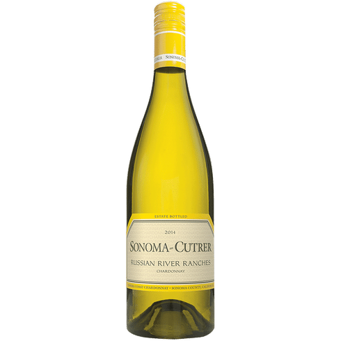 Bottle of Sonoma Cutrer Chardonnay