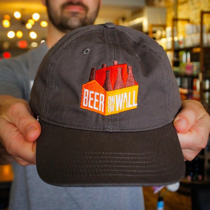Beer on the Wall - Charcoal Unstructured Baseball Hat (a.k.a. Dad Hat)