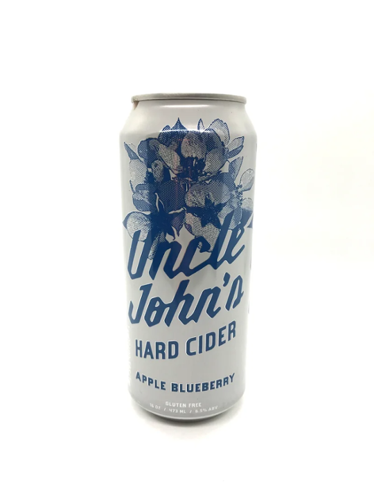 Uncle John's Hard Cider - Apple Blueberry