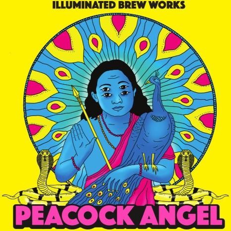 Illuminated - Peacock Angel