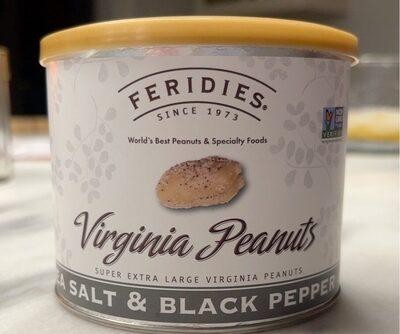 Virginia Peanuts/Sea Salt &Black Pepper