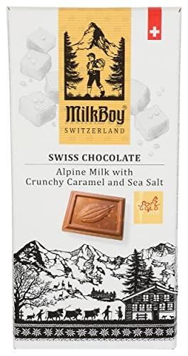 MILKBOY Alpine Milk Chocolate Crunchy Caramel mel an
