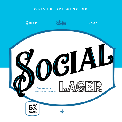 Oliver Brewing Social Lager / Single