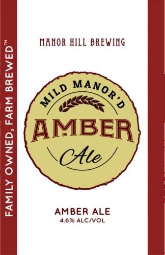 Manor Hill Mild Manor'd Amber Ale / Single