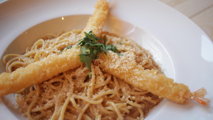 Garlic Butter Shrimp Pasta