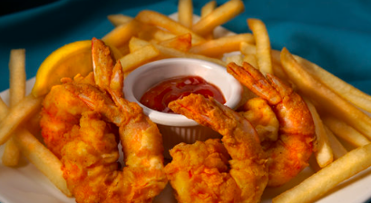 8 Piece Shrimp & Fries