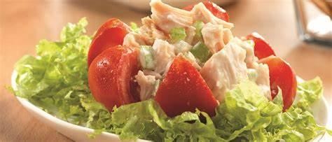 Chicken Salad Stuffed Tomato