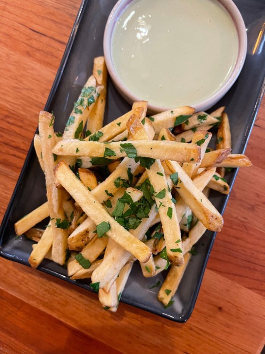 Garlicky Bacon Fat Fries