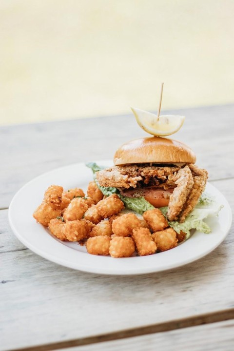 Fried Softshell Crab Sandwich