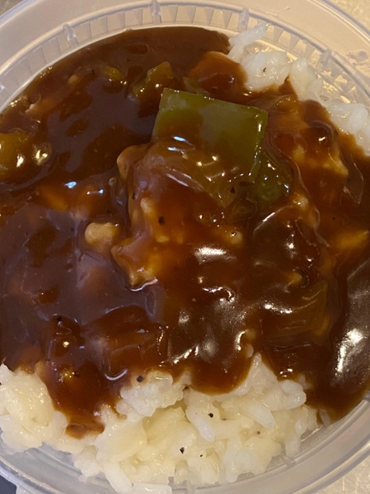 Momma’s White Rice & Gravy