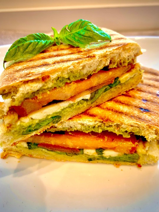 Fresh Mozzarella, Tomato & Basil Panini