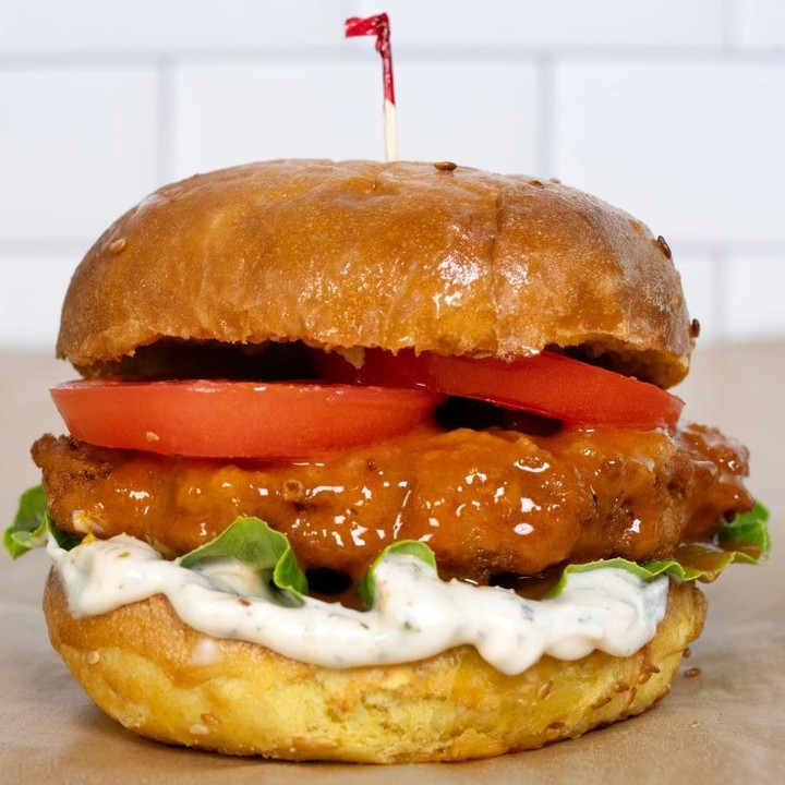 Buffalo Ranch Crispy Chicken Sandwich