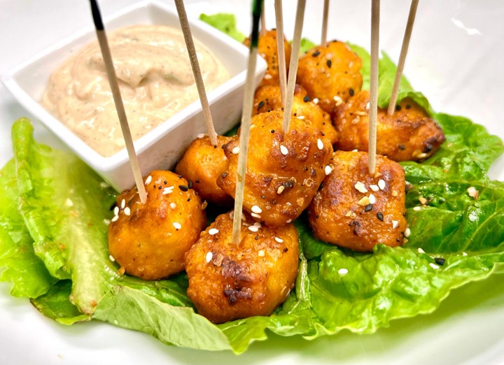 Buffalo Chicken Poppers