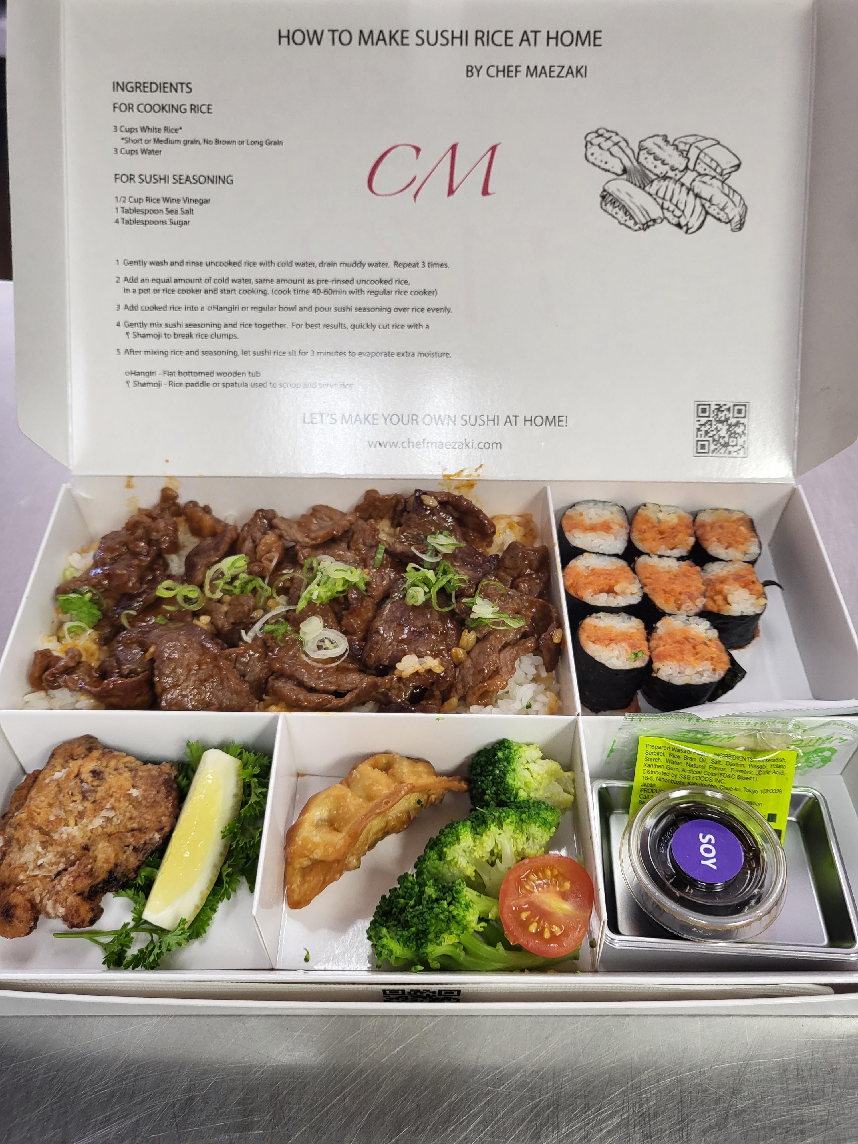 Beef CM Bento Box