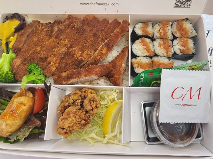 Tonkatsu Pork Cutlet Bento