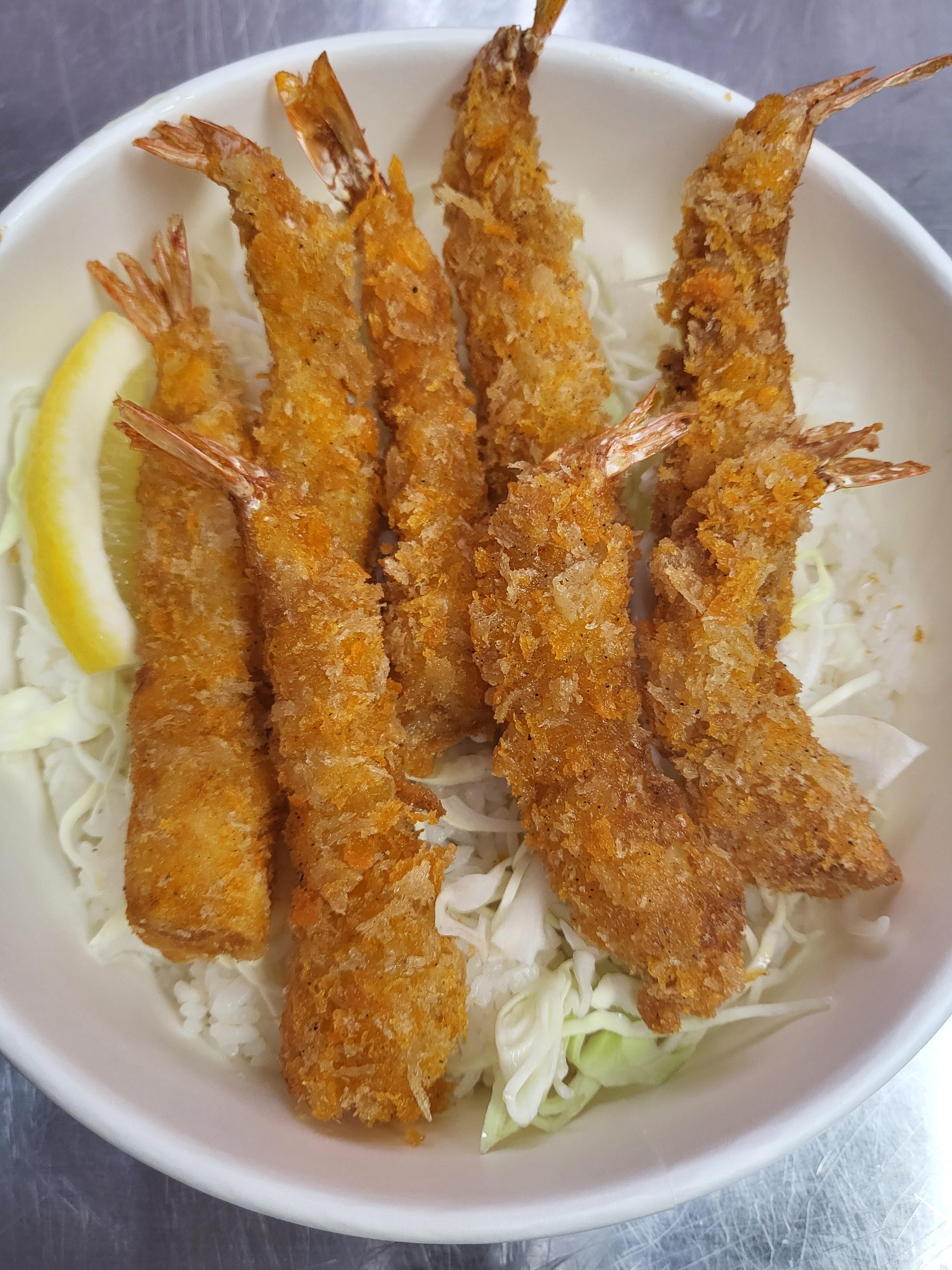 Topped Shrimp (Fried Ebi) Bowl